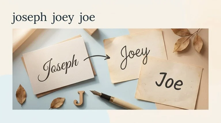 joseph joey joe