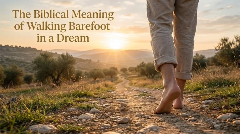 The Biblical Meaning of Walking Barefoot in a Dream