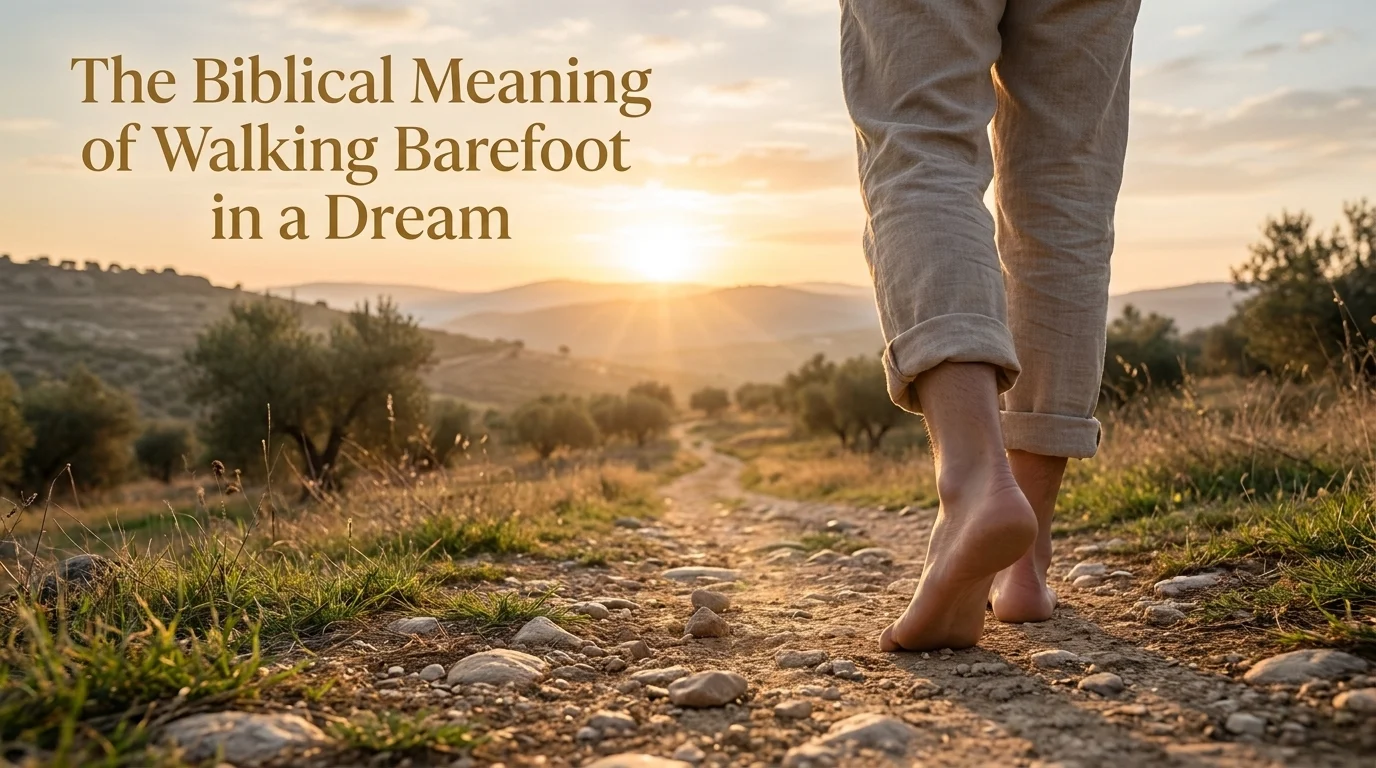 The Biblical Meaning of Walking Barefoot in a Dream