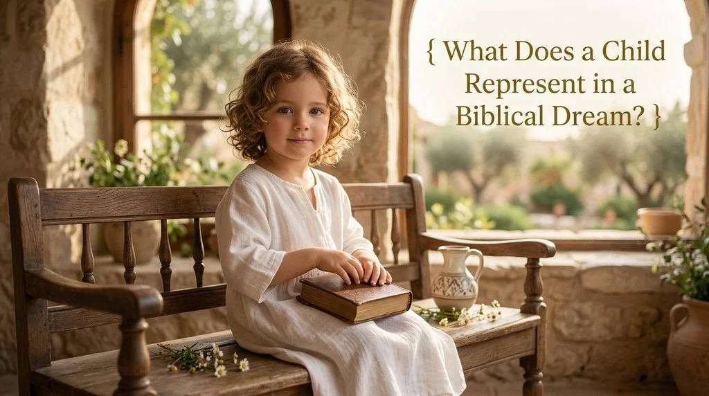 What Does a Child Represent in a Biblical Dream?