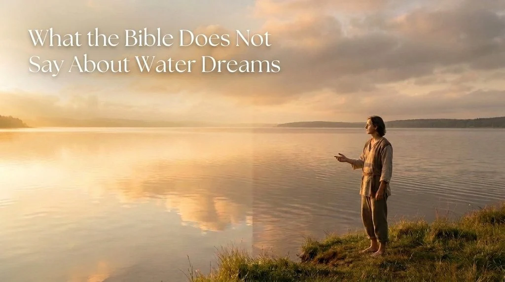 What the Bible Does Not Say About Water Dreams
