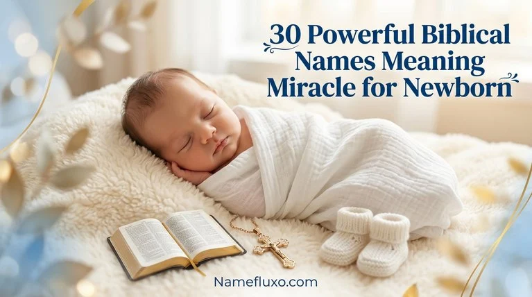 30 Biblical Names Meaning Miracle (Powerful) 🙏