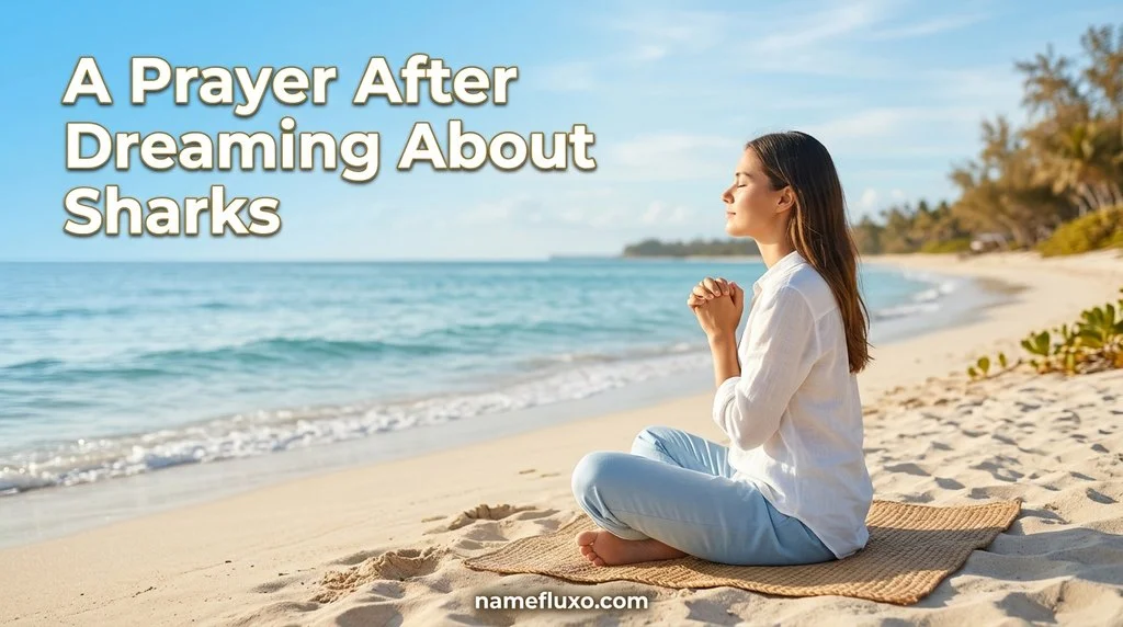 A Prayer After Dreaming About Sharks