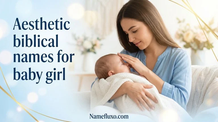 Aesthetic biblical names for baby girl