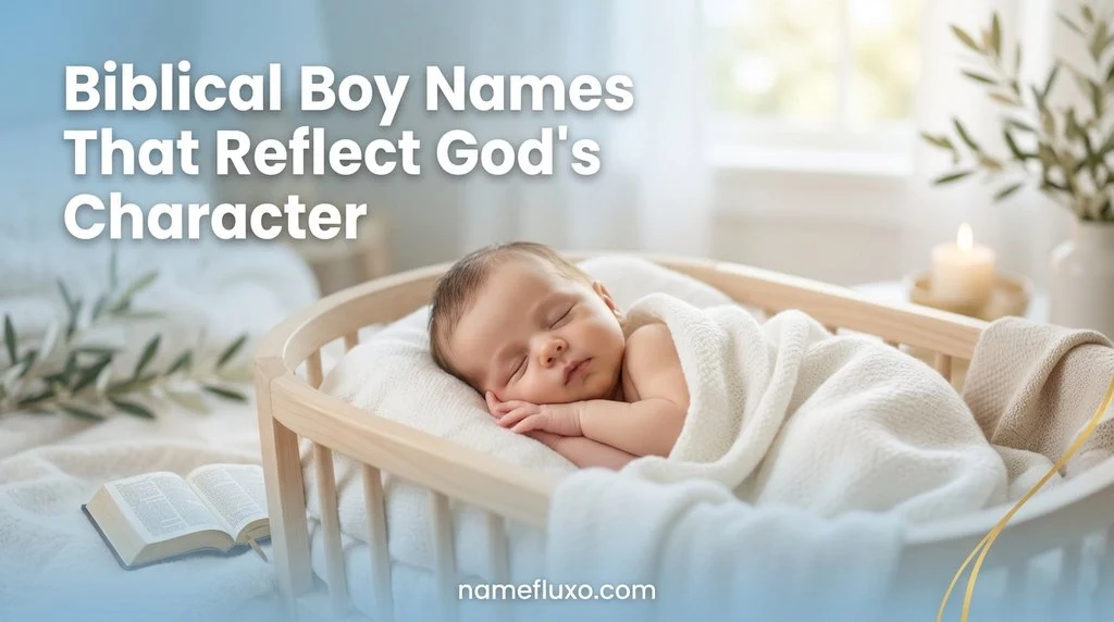 Biblical Boy Names That Reflect God's Character