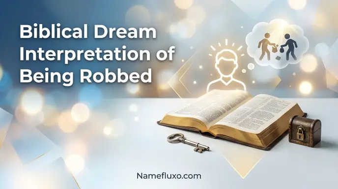 Biblical Dream Interpretation of Being Robbed