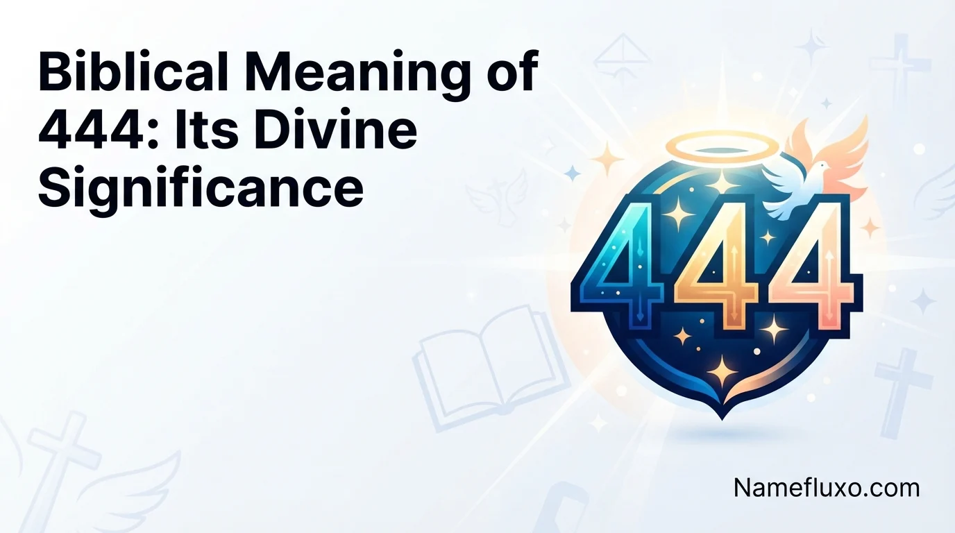 Biblical Meaning of 444: Its Divine Significance