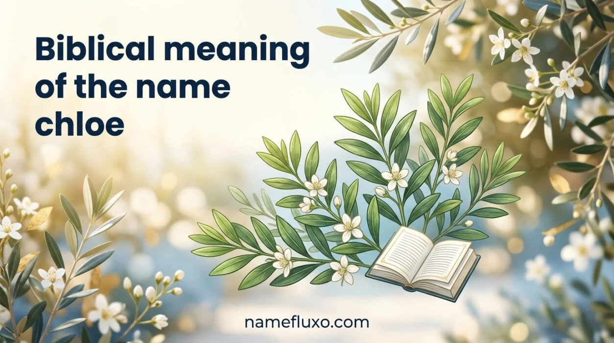 Biblical meaning of the name chloe