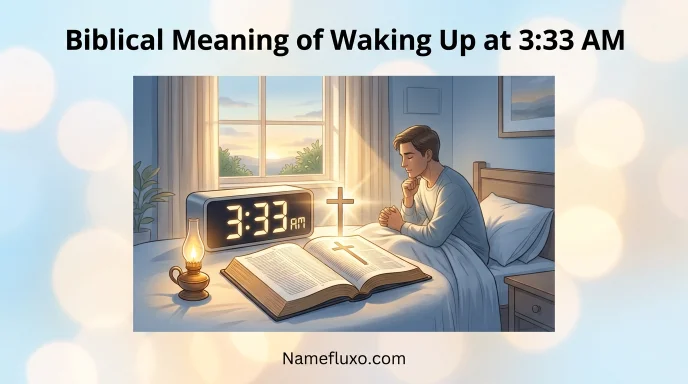 Biblical Meaning of Waking Up at 3:33 AM