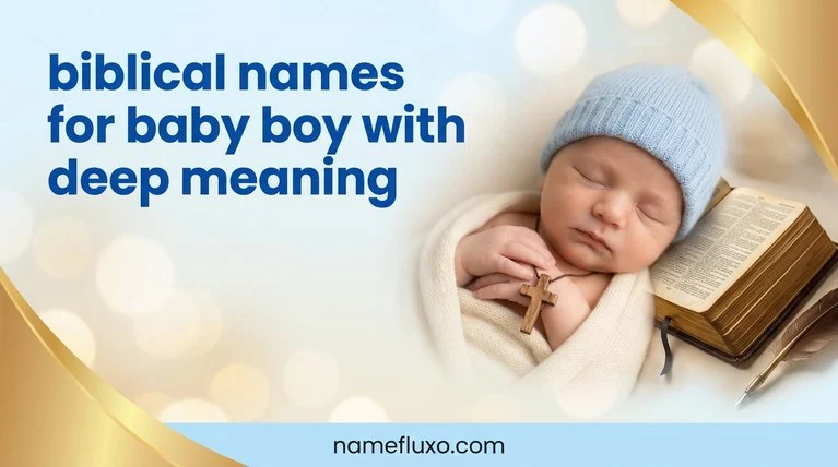 biblical names for baby boy with deep meaning