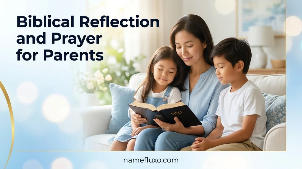 Biblical Reflection and Prayer for Parents