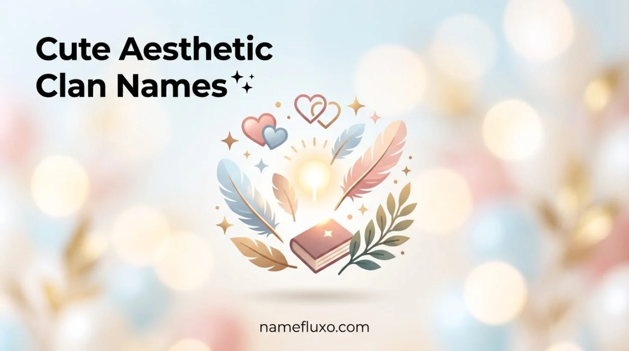 Cute Aesthetic Clan Names