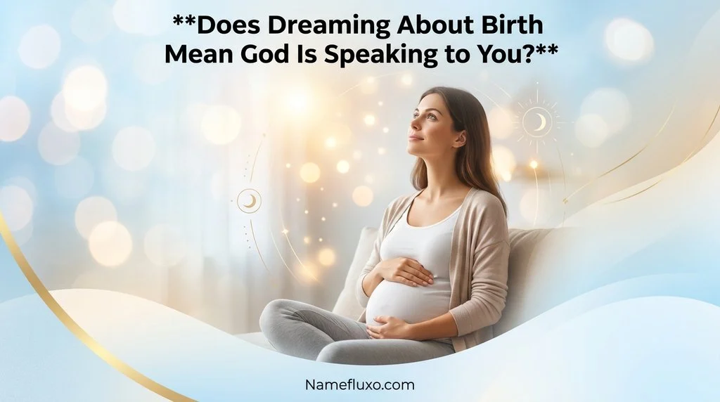 Does Dreaming About Birth Mean God Is Speaking to You?