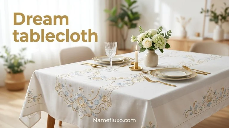 Dream tablecloth