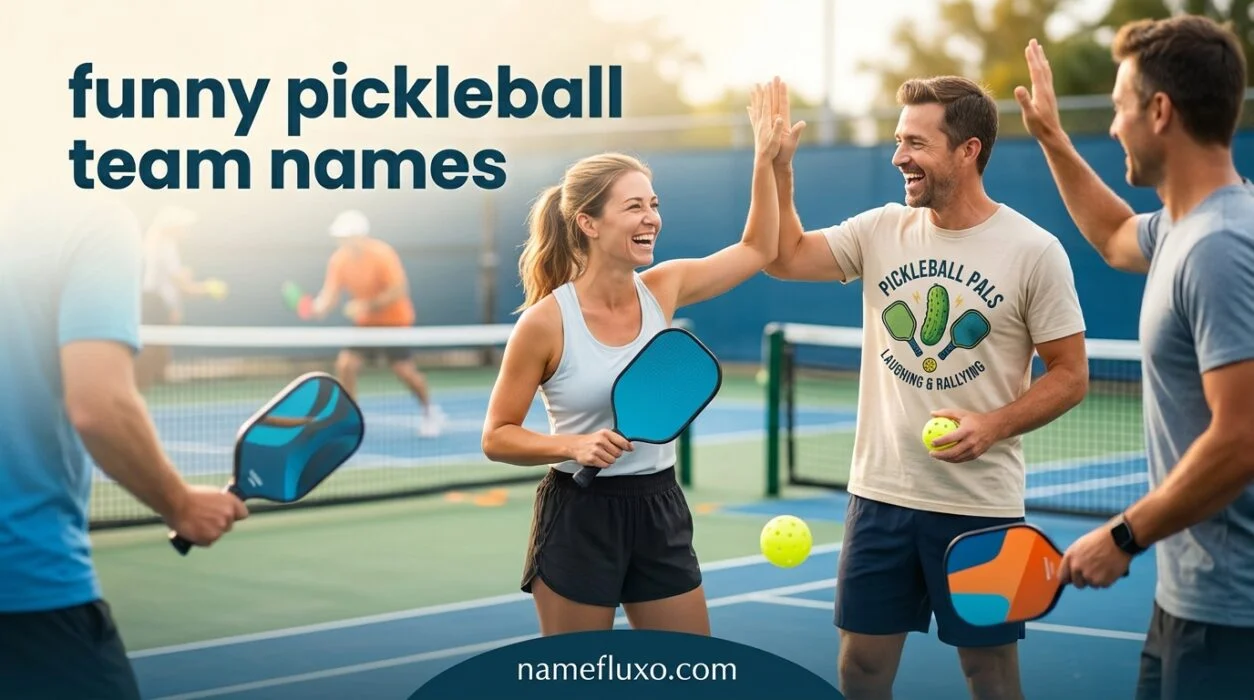 funny pickleball team names