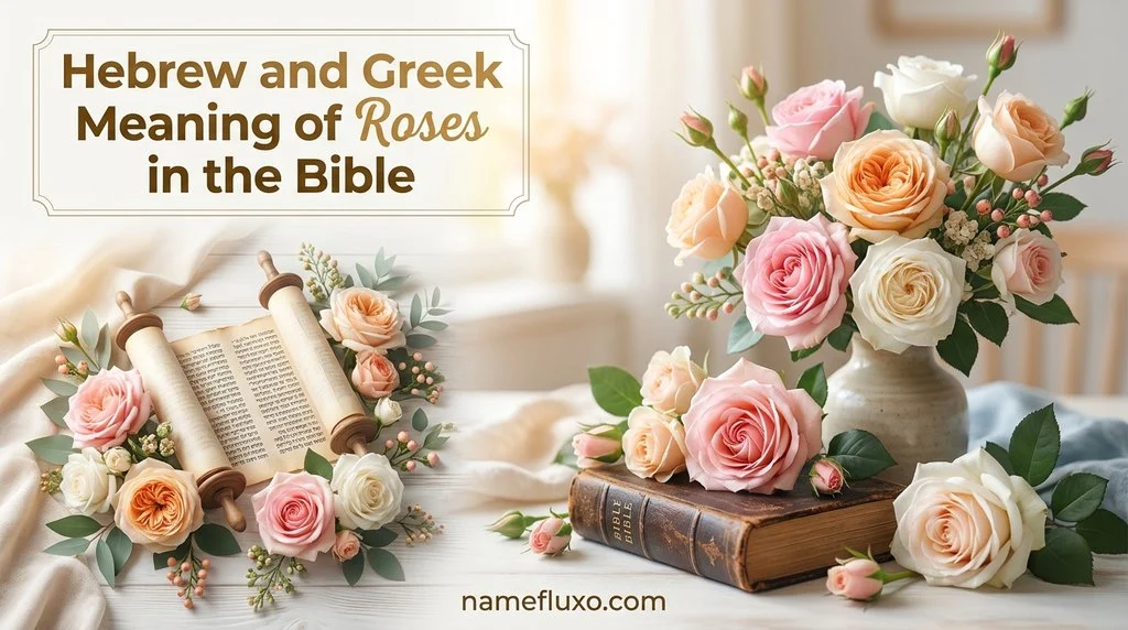 Hebrew and Greek Meaning of Roses in the Bible
