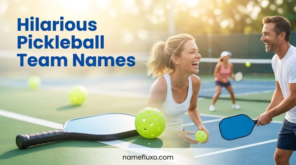 Hilarious Pickleball Team Names