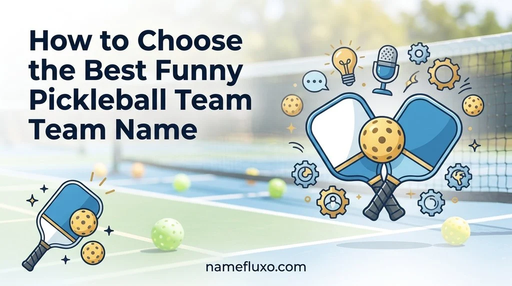 How to Choose the Best Funny Pickleball Team Name