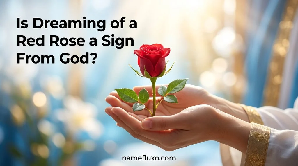 Is Dreaming of a Red Rose a Sign From God?