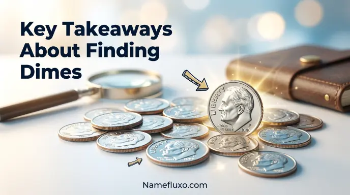 Key Takeaways About Finding Dimes