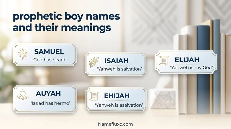 prophetic boy names and their meanings