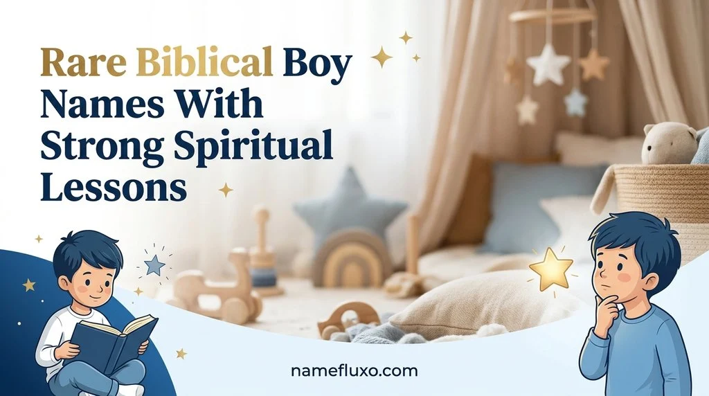 Rare Biblical Boy Names With Strong Spiritual Lessons