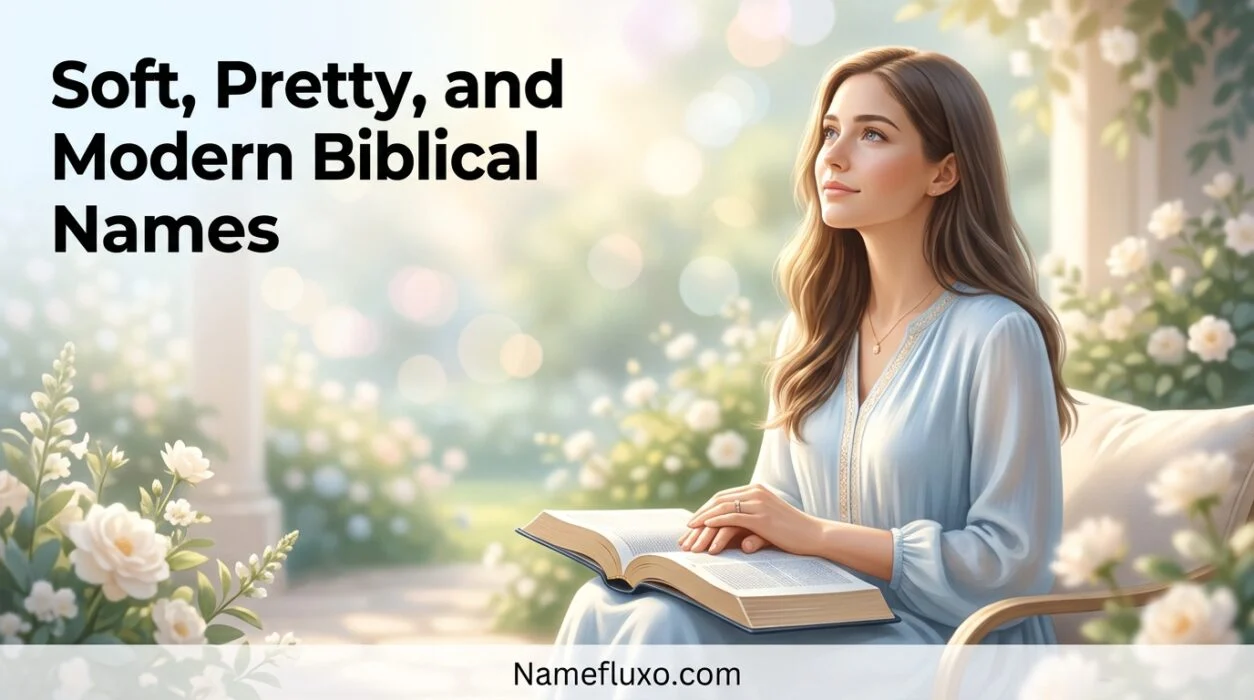 Soft, Pretty, and Modern Biblical Names