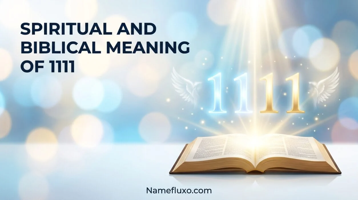 spiritual and biblical meaning of 1111