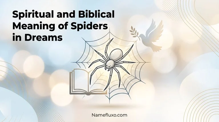 Spiritual and Biblical Meaning of Spiders in Dreams