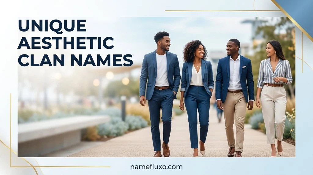 Unique Aesthetic Clan Names