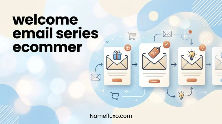 welcome email series ecommer