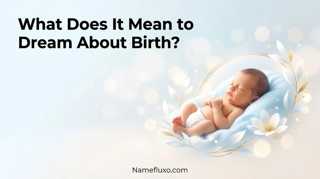 What Does It Mean to Dream About Birth?