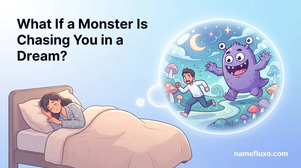 What If a Monster Is Chasing You in a Dream?