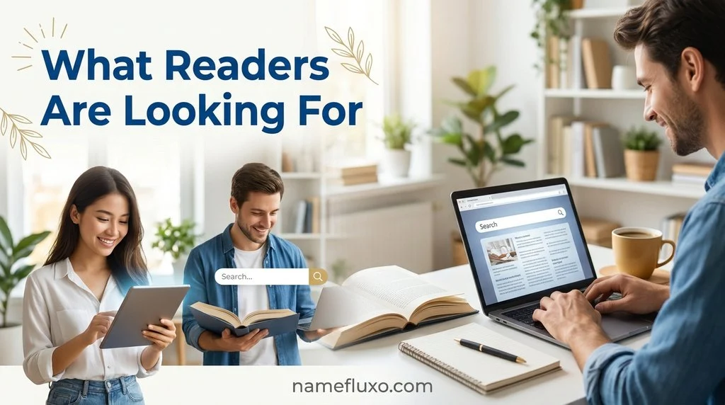 What Readers Are Looking For