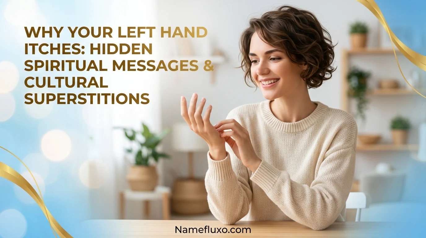 Why Your Left Hand Itches: Hidden Spiritual Messages & Cultural Superstitions